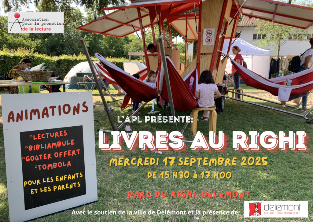 Animation Livres au Righi 2025