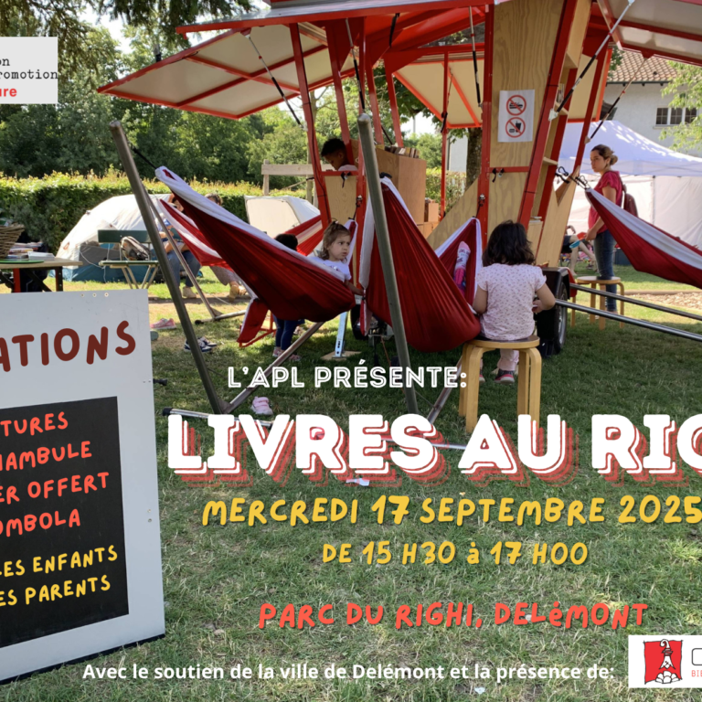 Animation Livres au Righi 2025